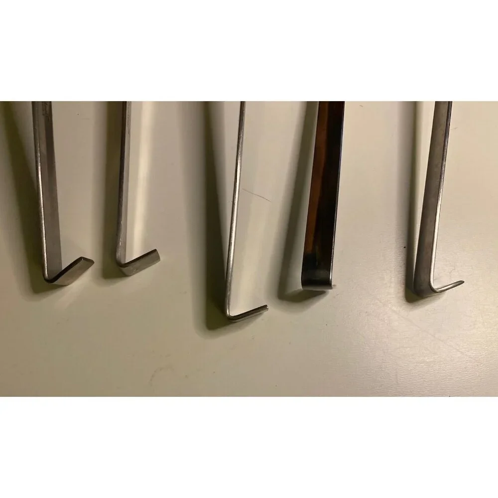 Vintage Royal DuraSteel Stainless Steel Kitchen Utensils Set of 5 Hook End